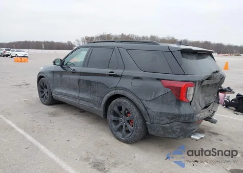 2020 Ford Explorer St из США, поврежденный, VIN 1FM5K8GC8LGD04909